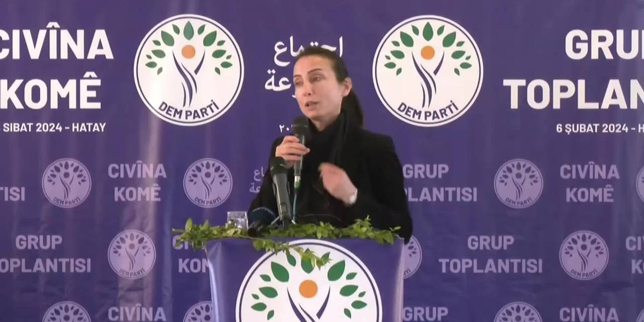 Dem Parti Grubu, Hatay'da... Tülay Hatimoğulları: "Bu Acıları, Tarih Satır Satır Harf Harf Yazacak"