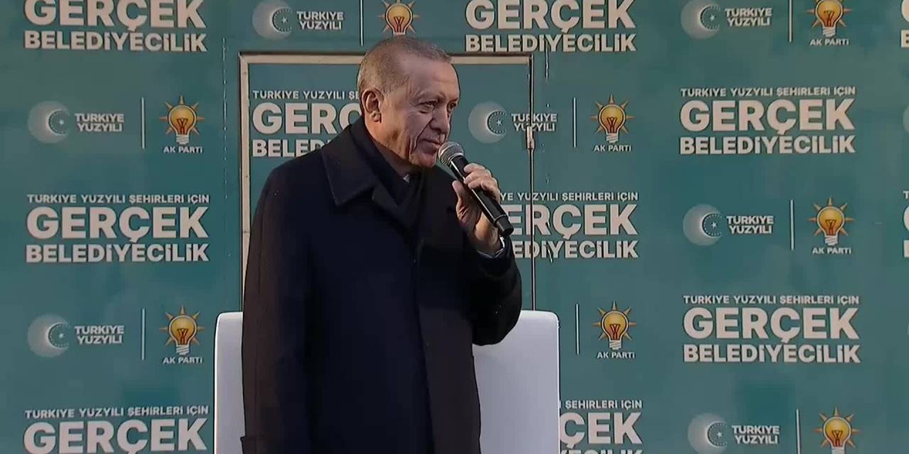 Erdoğan: "Klasik Belediyeciliğin Çok Ötesinde Bir Standart Vaat Ediyoruz"