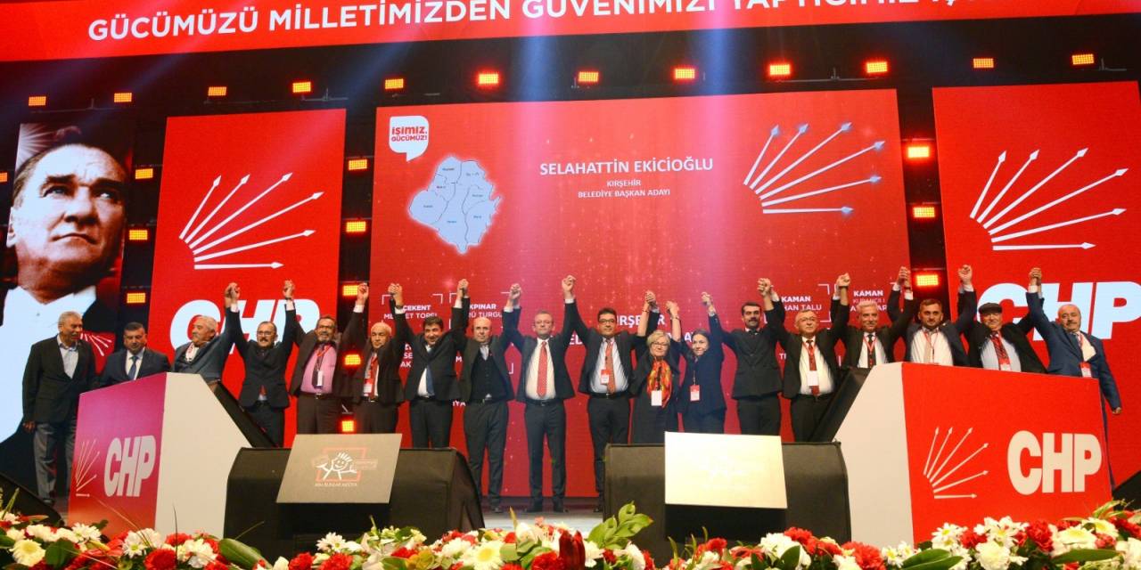 Kırşehir Belediye Başkanı Ekicioğlu, Chp'nin Aday Tanıtım Toplantısı'na Katıldı