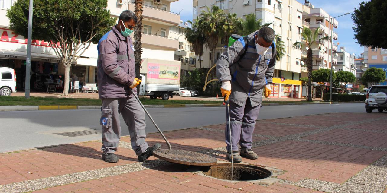 ANTALYA BÜYÜKŞEHİR, VEKTÖREL MÜCADELEYE DEVAM EDİYOR