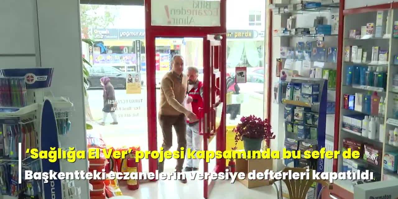 Mansur Yavaş, Bu Kez De Eczane Veresiye Defterlerini Kapattırdı