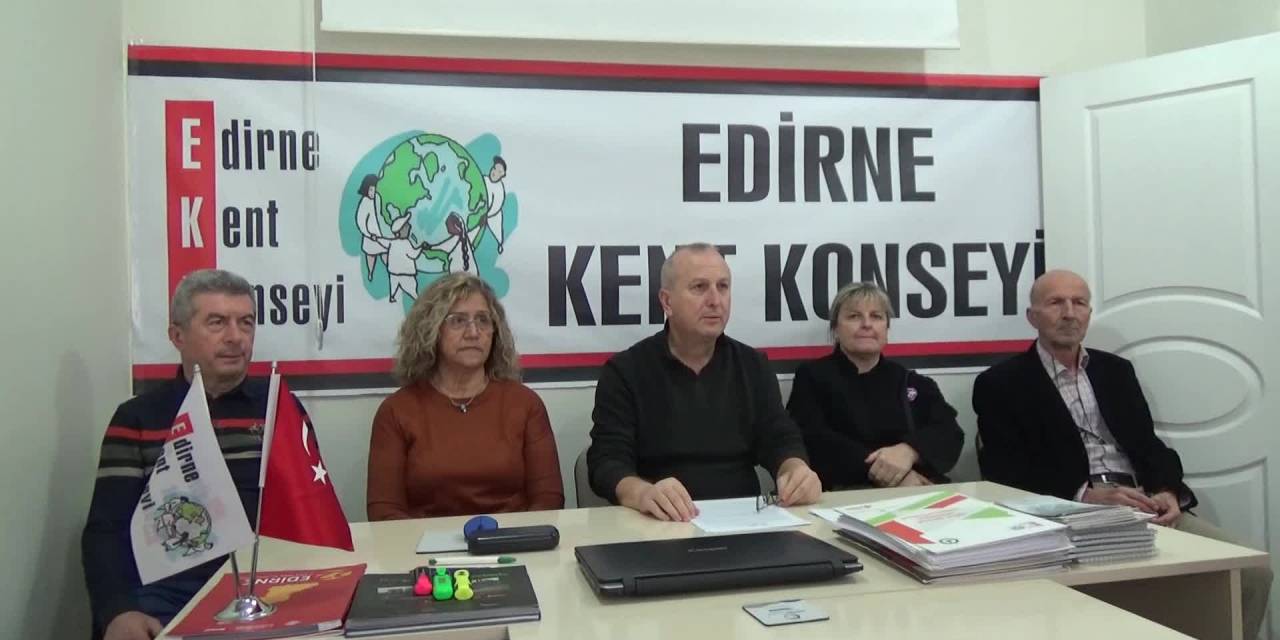 Edirne Kent Konseyi Başkanı Çolak: "Millet Bahçesi Projesi Kazandığımız Davaya Rağmen Devam Ediyor"