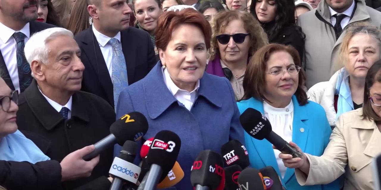 Meral Akşener: Atatürk'ümüzün Biz Kadınlara Verdiği Görevi Daha İleri Taşımaya Söz Veriyorum