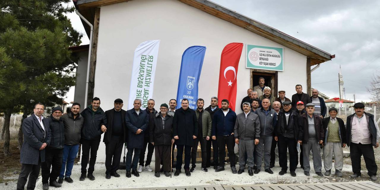 Ankara Büyükşehir Belediyesi’nin “Kırsal Kalkınma Bilgilendirme Toplantıları”ilçe İlçe Devam Ediyor