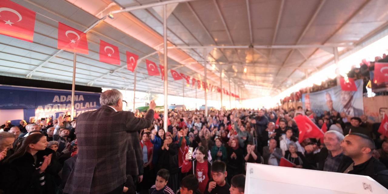 Adana Büyükşehir Belediye Başkanı Karalar, Halk Buluşmalarına Devam Ediyor