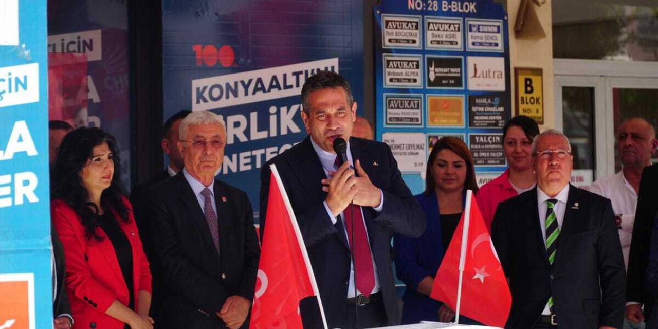 Chp Grup Başkanvekili Ali Mahir Başarır Antalya'da: Burayı Recep Tayyip Erdoğan'a Asla Vermeyeceğiz