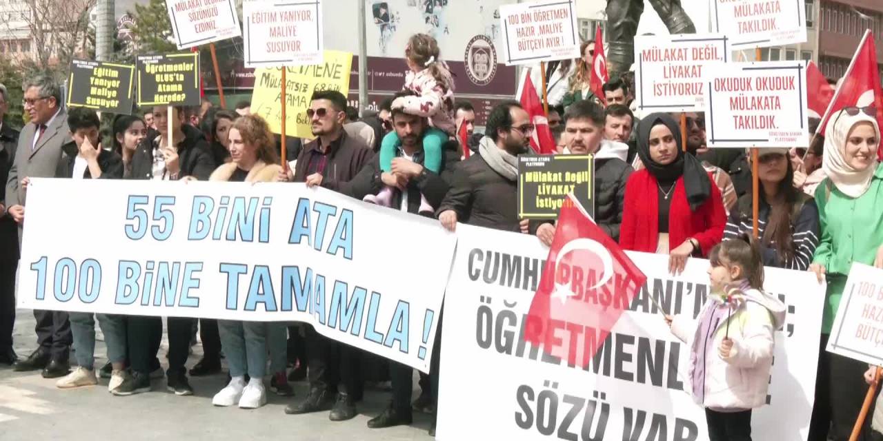 Atama Bekleyen Öğretmenler Platformu'ndan "Mülakatsız 68 Bin Atama" Talebi