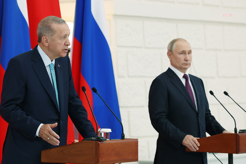 Cumhurbaşkanı Erdoğan, Rusya Devlet Başkanı Putin İle Telefonda Görüştü