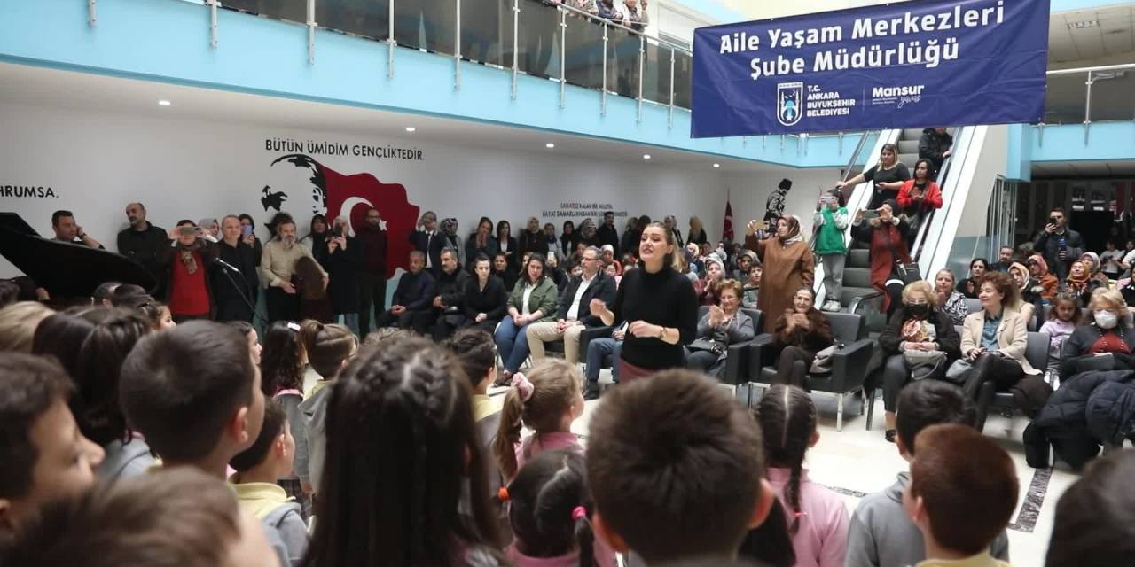 ANKARA BÜYÜKŞEHİR’İN ‘HER ÇOCUĞA SANAT’ PROJESİNDE İLK KONSER HEYECANI