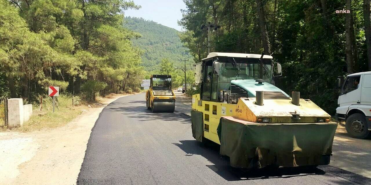 MUĞLA BÜYÜKŞEHİR’DEN MARMARİS’TE 183 KİLOMETRELİK YOL ÇALIŞMASI