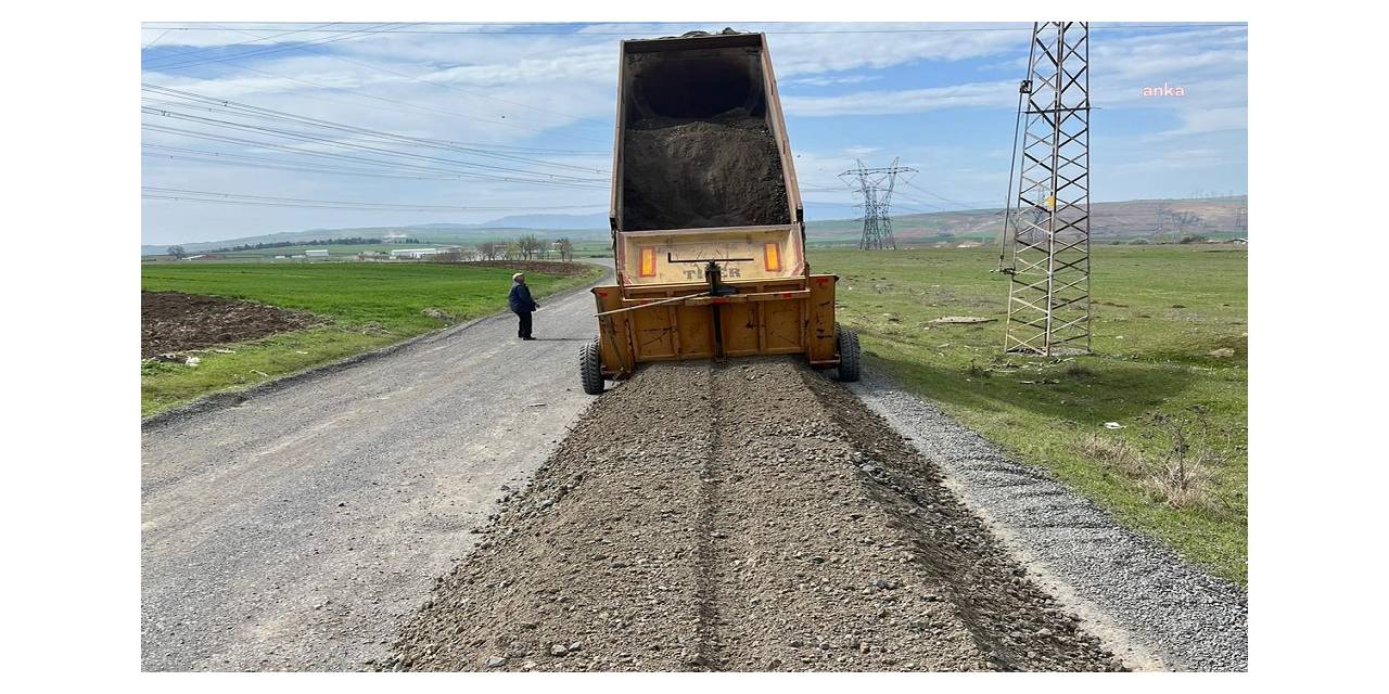 TEKİRDAĞ BÜYÜKŞEHİR BELEDİYESİ, YOL ÇALIŞMALARINI SÜRDÜRÜYOR