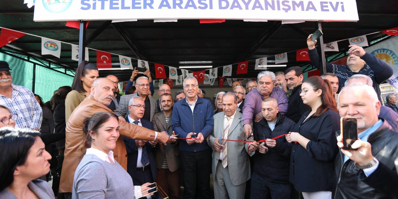 MEZİTLİ SİTELER ARASI DAYANIŞMA EVİ TÖRENLE AÇILDI