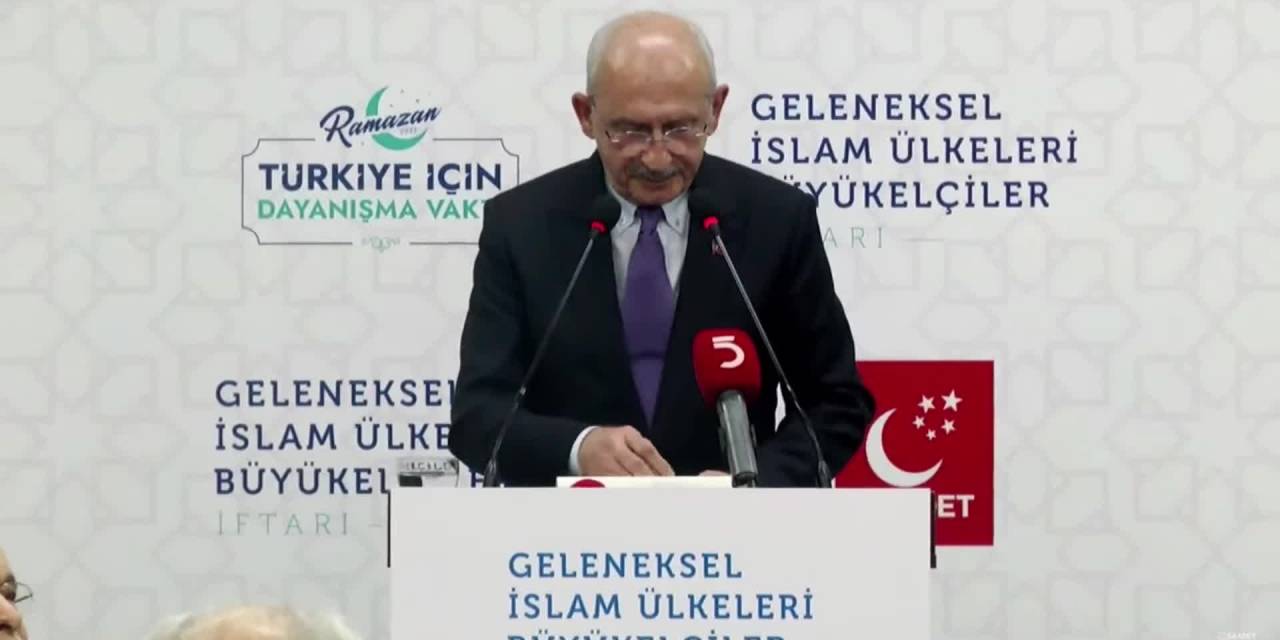 KILIÇDAROĞLU: İSLAM DÜNYASI ŞİKAYET EDER. BEN, ŞİKAYETTEN YANA DEĞİLİM, SORUNLARI ÇÖZMEKTEN YANAYIM