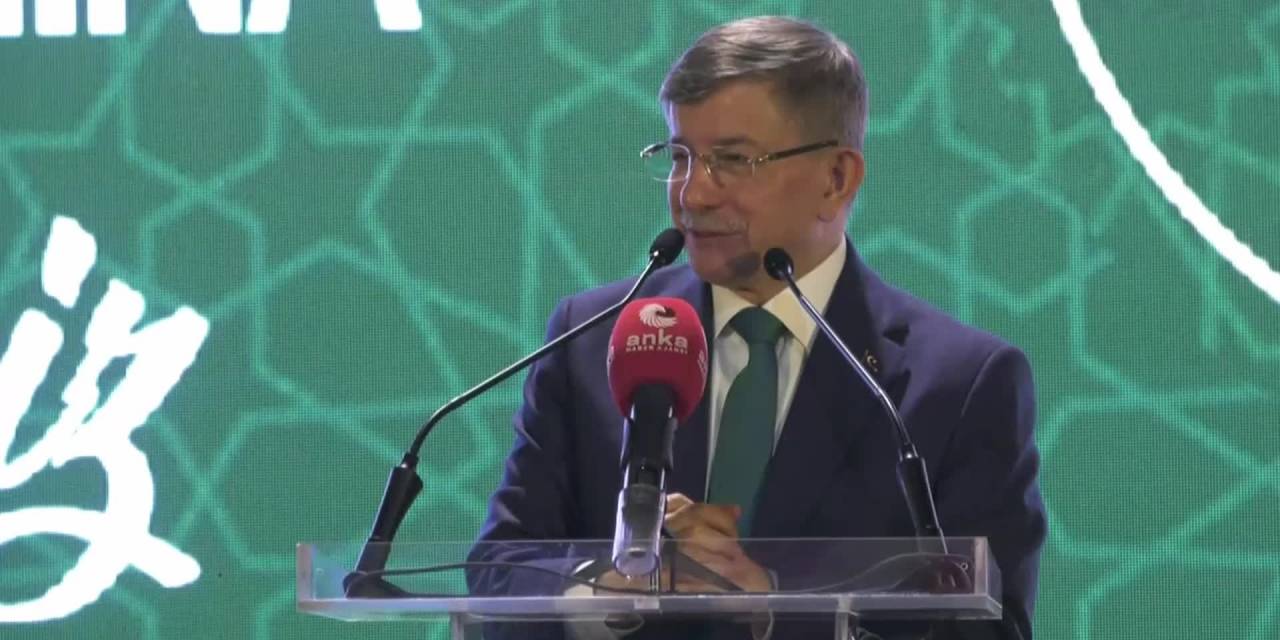 DAVUTOĞLU: BİZ, BUGÜNKÜİKTİDARIN KURTLAR SOFRASINA KARŞI HALİL İBRAHİM SOFRASINI KURDUK