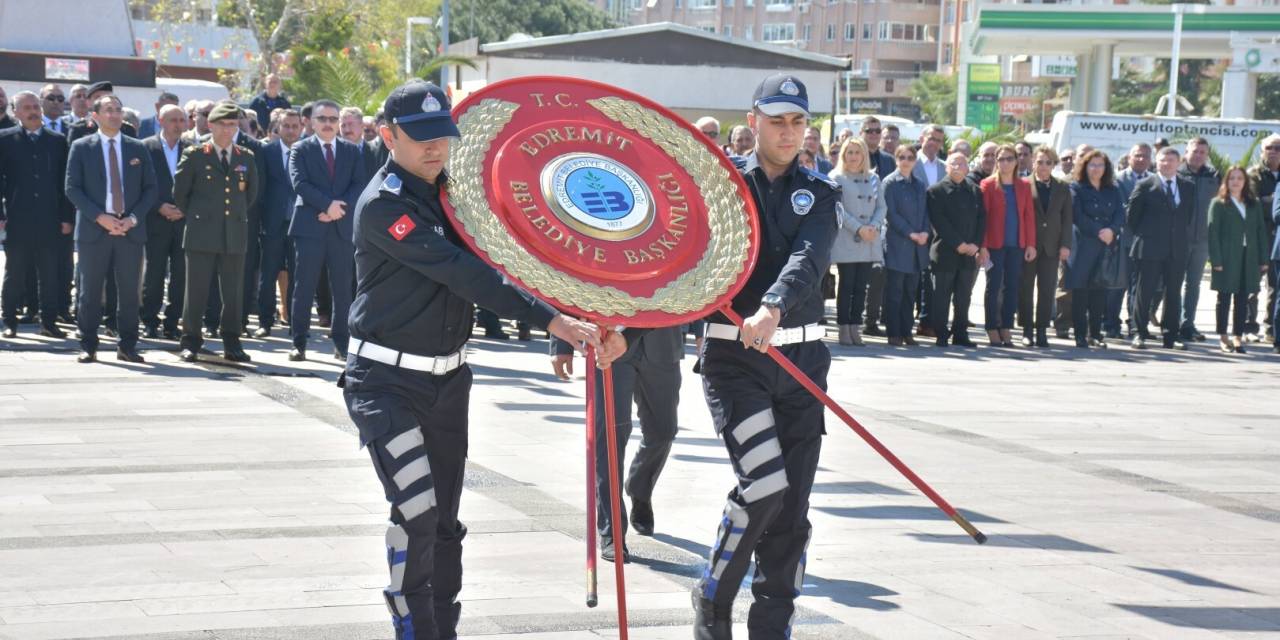 ATATÜRK’ÜN EDREMİT'E GELİŞİNİN 89. YILI KUTLANDI