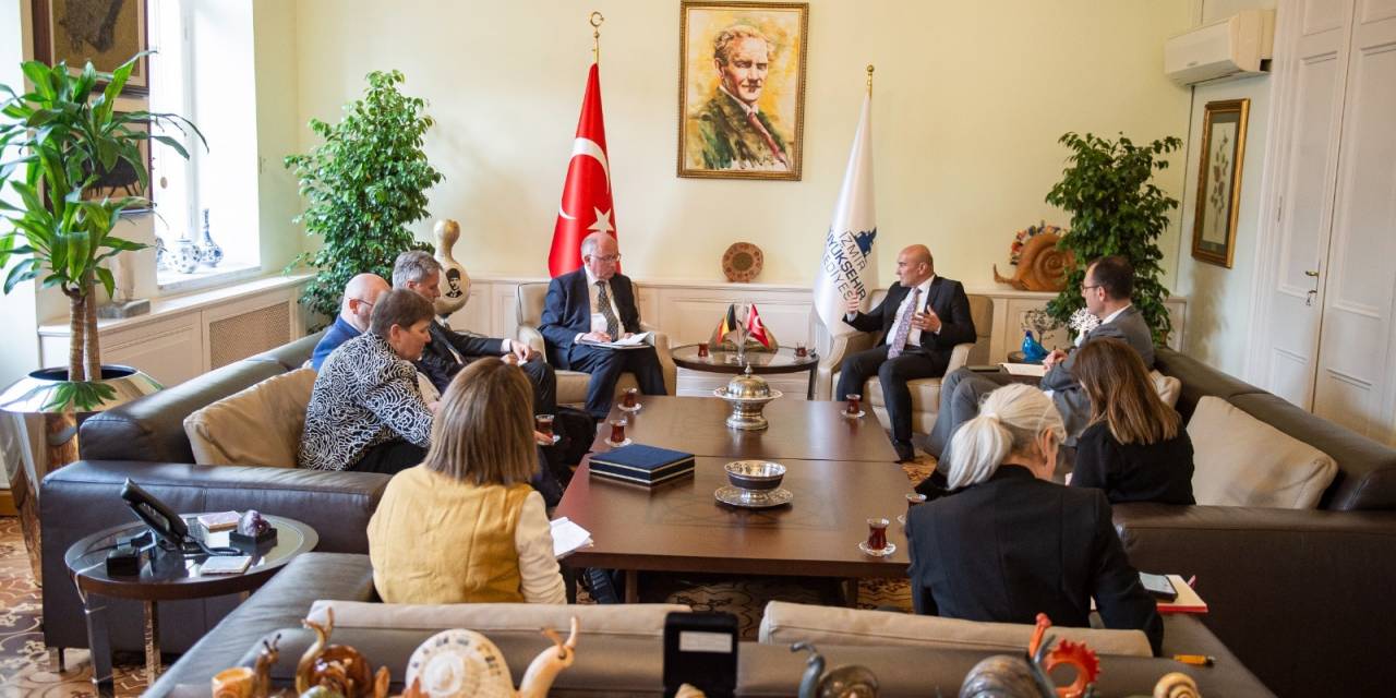 BELÇİKA'NIN ANKARA BÜYÜKELÇİSİ’NDEN BAŞKAN SOYER’E ZİYARET