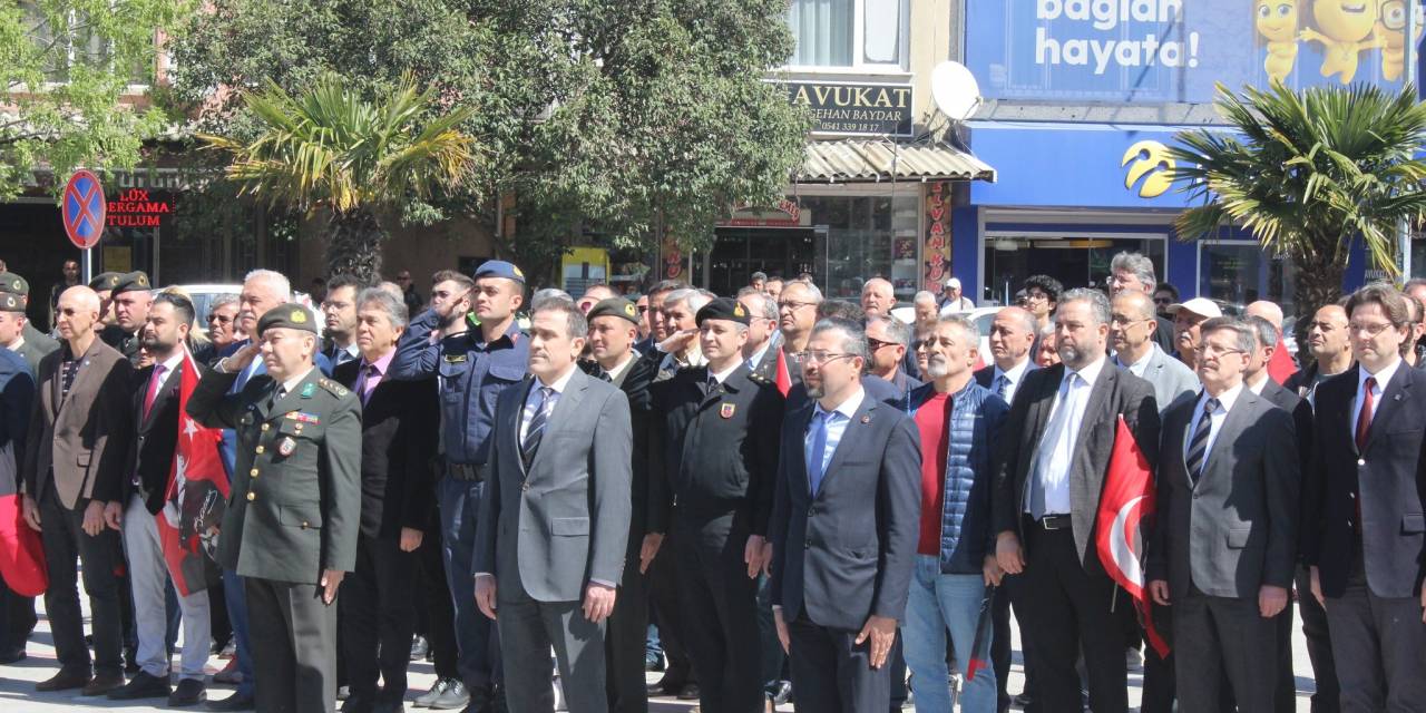 ATATÜRK’ÜN BURHANİYE’YE GELİŞİNİN 89. YIL DÖNÜMÜ TÖRENLE KUTLANDI