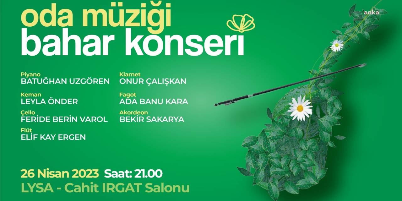 LÜLEBURGAZ'DA ODA MÜZİĞİ BAHAR KONSERİ