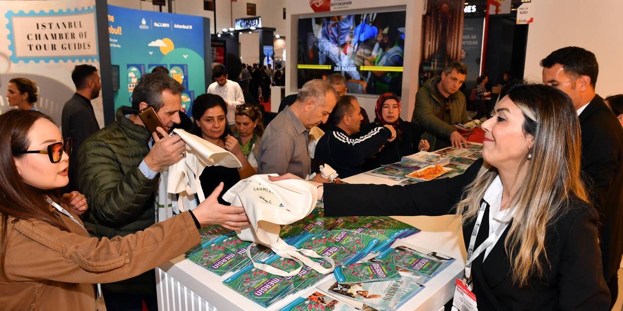 EMITT'TE MERSİN BÜYÜKŞEHİR BELEDİYESİ’NİN STANDI ZİYARETÇİLERDEN İLGİ GÖRDÜ