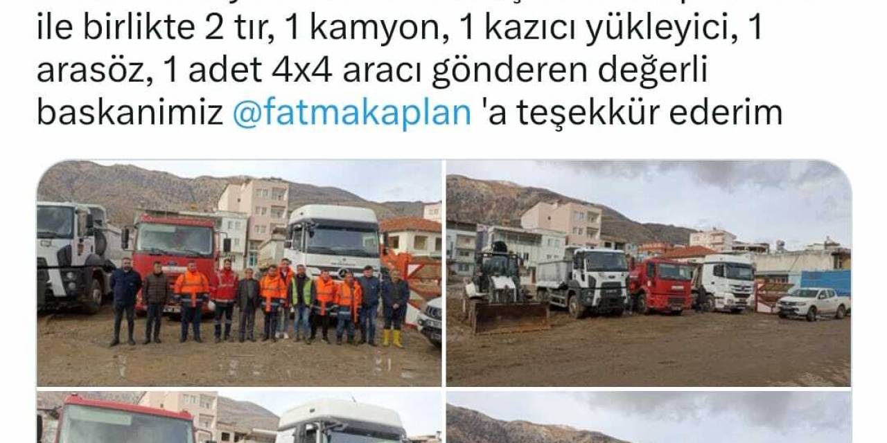 ADIYAMAN TUT BELEDİYE BAŞKANI KILIÇ’TAN İZMİT BELEDİYE BAŞKANI HÜRRİYET’ E TEŞEKKÜR