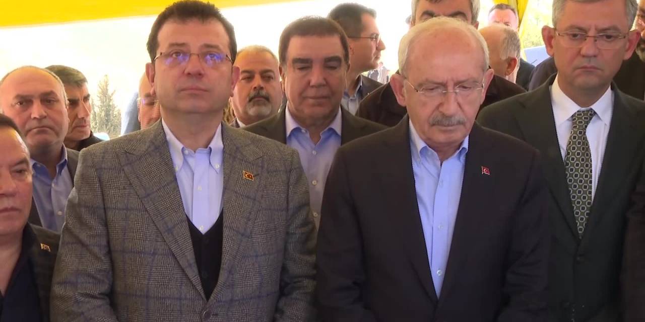 KILIÇDAROĞLU, DEPREM BÖLGESİ GAZİANTEP’TE YEŞİLKENT MEZARLIĞI'NI ZİYARET ETTİ