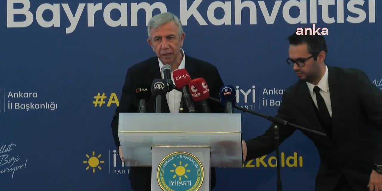 MANSUR YAVAŞ: “DÜN ADIYAMAN’DAKİ PROVOKASYONU GÖRDÜNÜZ. BAKALIM NE YAPACAK İKTİDAR”