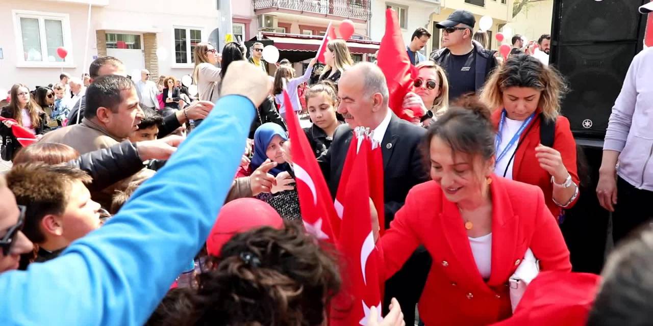 MUDANYA BELEDİYESİÇOCUKLARI ŞENLİKTE BULUŞTURDU