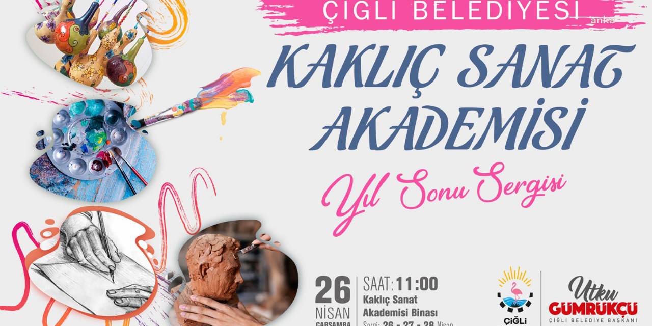 ÇİĞLİLİ KURSİYERLERDEN 'YIL SONU SERGİSİ'