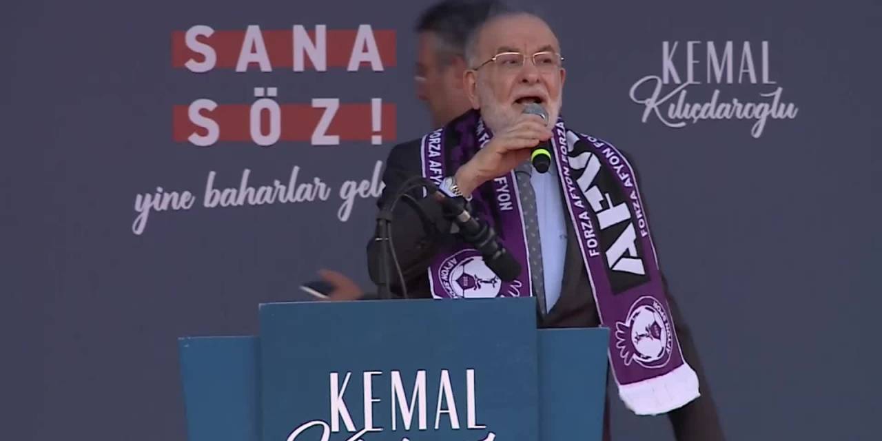 TEMEL KARAMOLLAOĞLU: “YUHLAMAKLA SİSTEM DEĞİŞMİYOR AMA OYLARINIZLA BU SİSTEM MUTLAKA DEĞİŞECEK”