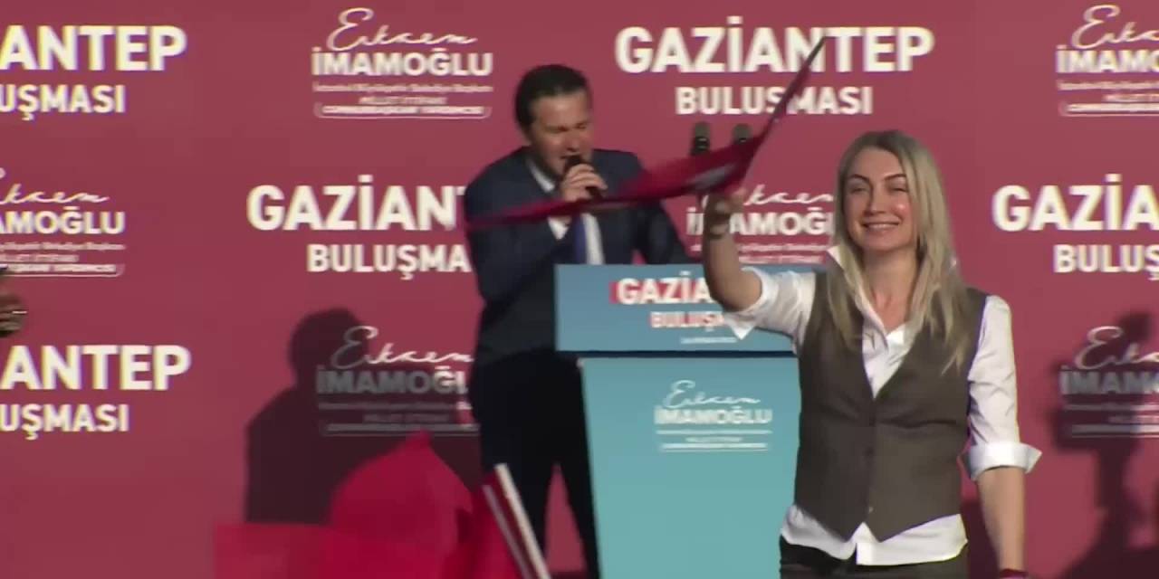 İMAMOĞLU, GAZİANTEP’TE: MÜLTECİ SORUNUNU DA BİZ ÇÖZECEĞİZ