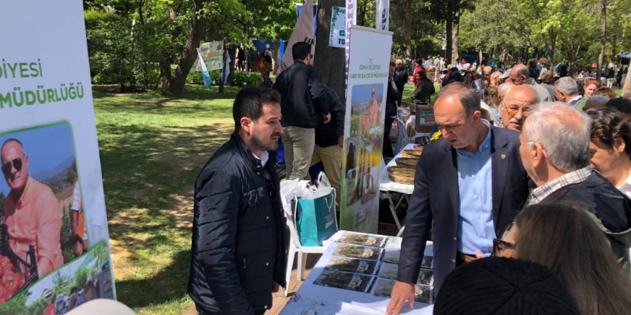 GEMLİK BELEDİYESİÜRETTİĞİ TOHUMLARI ÇANAKKALE’DE TANITTI