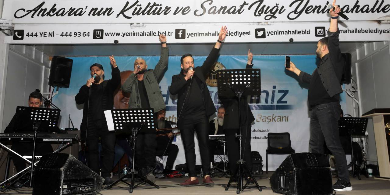 YENİMAHALLE BELEDİYESİ’NDEN 'BAHARA MERHABA' KONSERİ