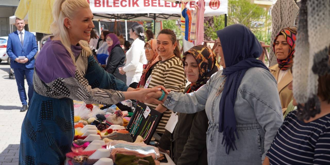 BİLECİK BELEDİYE BAŞKANVEKİLİ SUBAŞI, KADINLAR TARAFINDAN HAZIRLANAN BAHAR ŞENLİĞİNE KATILDI