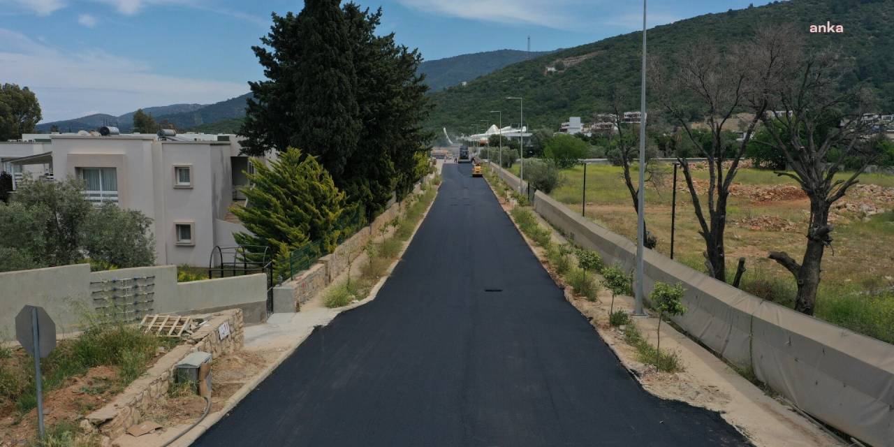 BODRUM BELEDİYESİ, İLÇE GENELİNDE ASFALT ÇALIŞMALARINI SÜRDÜRÜYOR