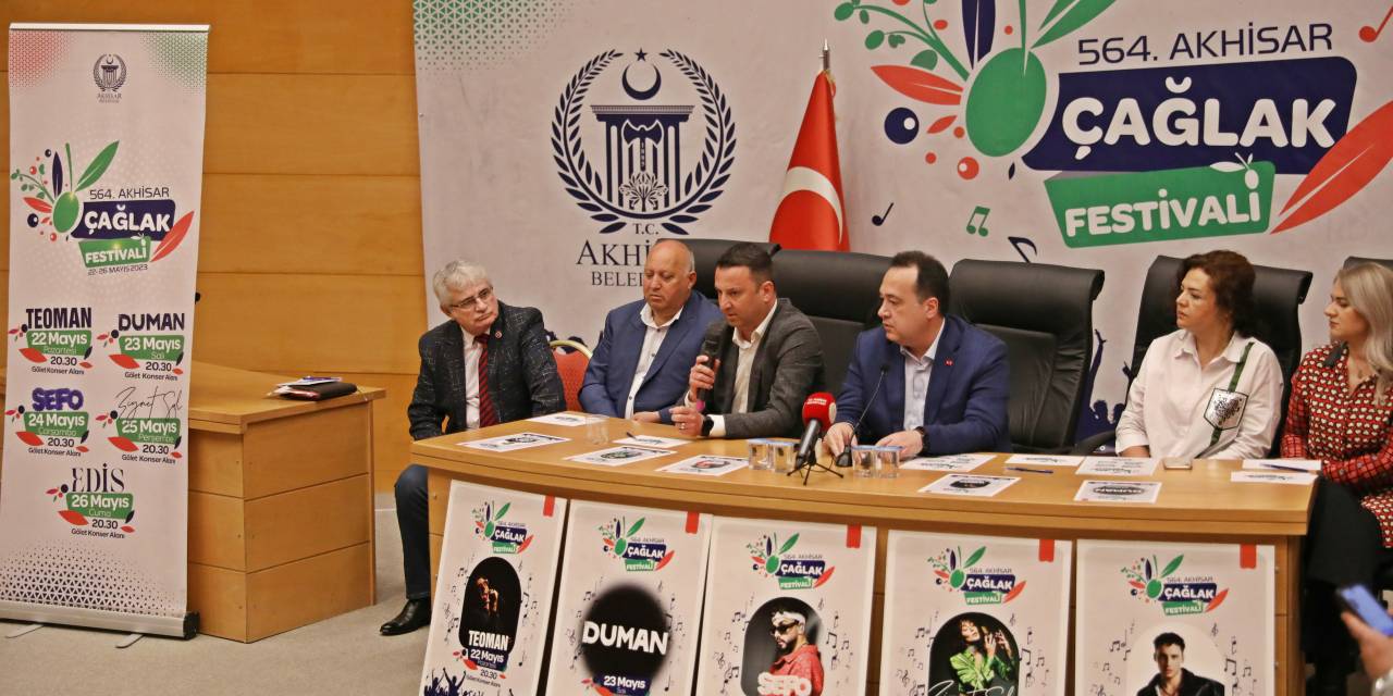 ‘AKHİSAR ÇAĞLAK FESTİVALİ’NİN TANITIM TOPLANTISI YAPILDI