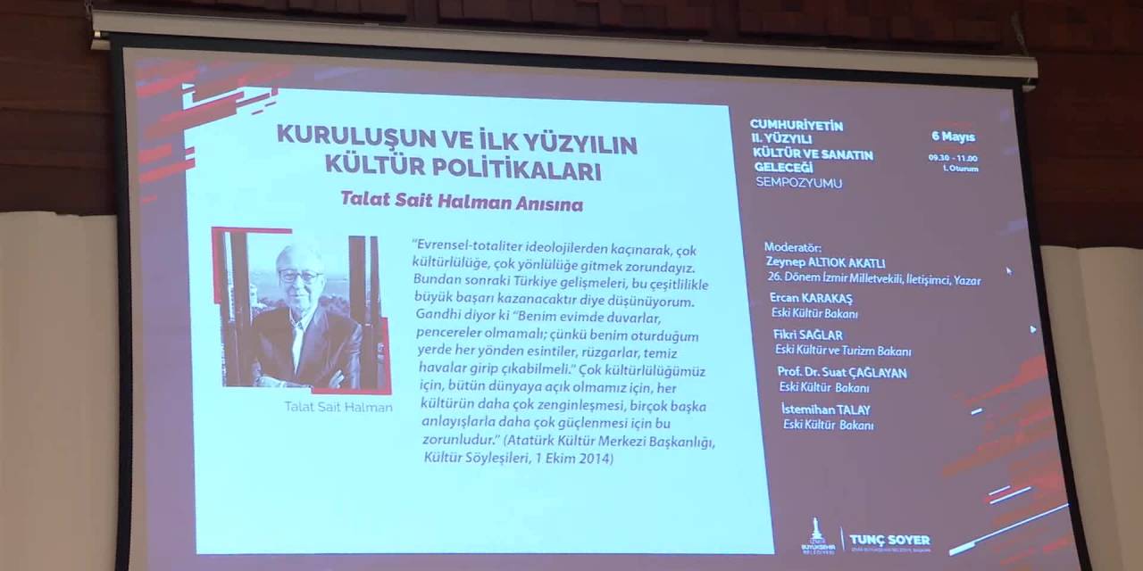 İZMİR’İN EV SAHİPLİĞİ YAPTIĞI KÜLTÜR VE SANAT SEMPOZYUMU BAŞLADI