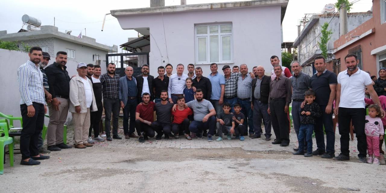 HATAY BÜYÜKŞEHİR BELEDİYE BAŞKANI SAVAŞ, YURTTAŞLARLA BULUŞMAYA DEVAM EDİYOR