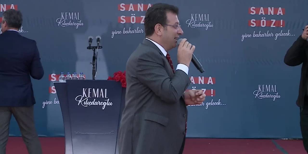 İMAMOĞLU ADANA'DA: "HEP BİRLİKTE BU MEMLEKETİ AYAĞA KALDIRACAĞIZ. HİÇ KUŞKUNUZ OLMASIN"