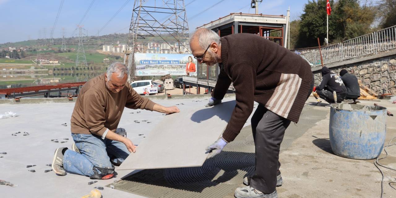 İZMİT BELEDİYESİ, ‘GÖLKAY PARK YAŞAM ALANI PROJESİ’NDE ÇALIŞMALARI HIZLANDIRDI