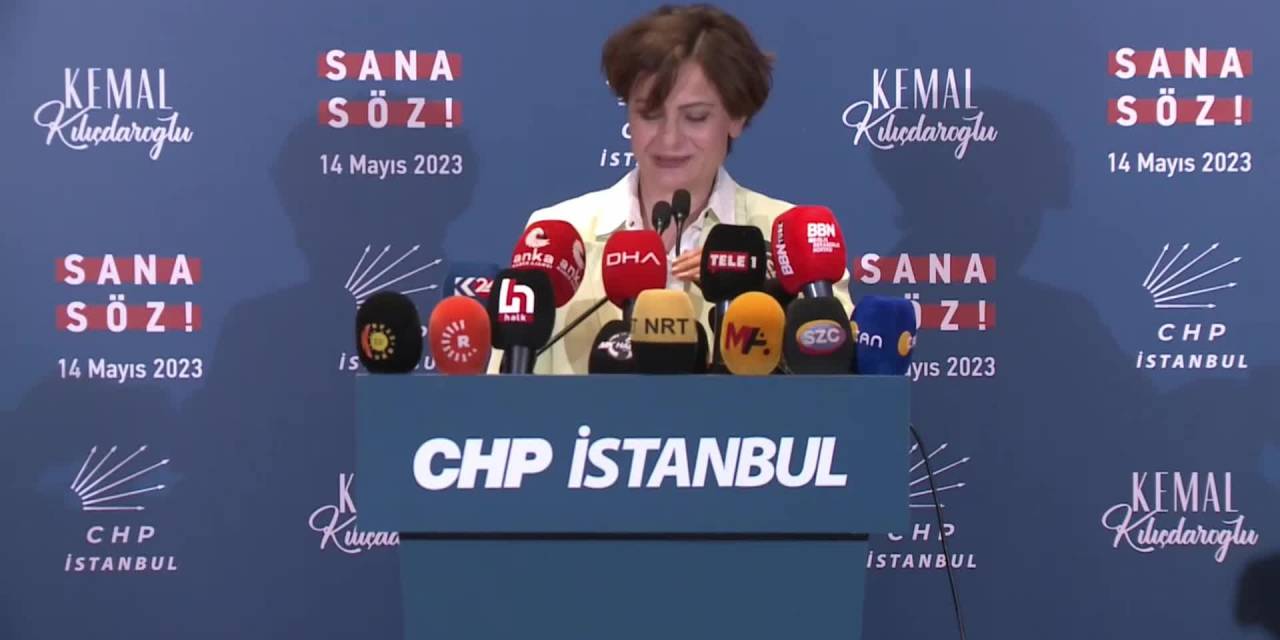 CANAN KAFTANCIOĞLU: “İSTANBUL’DA AÇILAN YÜZDE 40 SANDIK SONUÇLARINA GÖRE KILIÇDAROĞLU’NUN OYU YÜZDE 51”