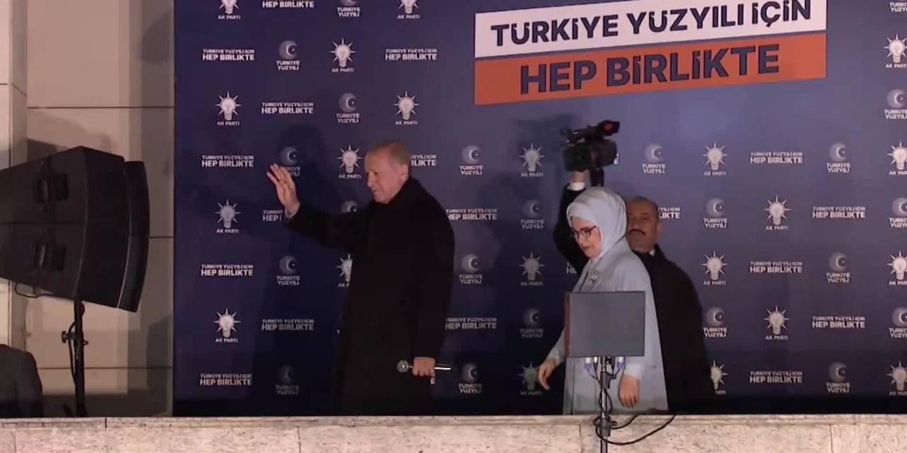 CUMHURBAŞKANI ERDOĞAN: "CUMHURBAŞKANLIĞI SEÇİMİNİN İLK TURDA BİTİP BİTMEDİĞİNİ HENÜZ BİLMİYORUZ"