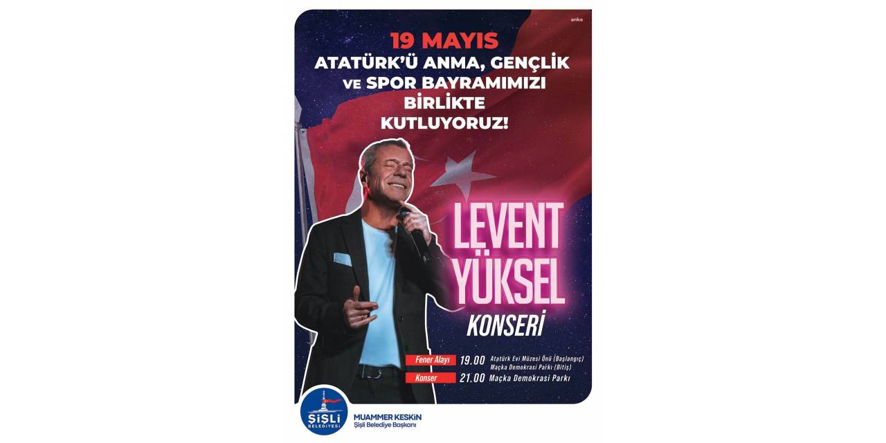 ŞİŞLİ’DE COŞKULU 19 MAYIS KUTLAMASI