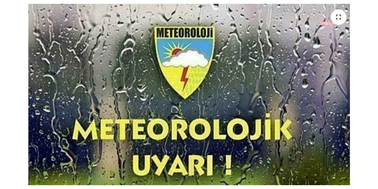 METEOROLOJİ'DEN İÇ ANADOLU VE ANTALYA’NIN İÇ KESİMLERİNDE GÖK GÜRÜLTÜLÜ SAĞANAK YAĞIŞ UYARISI