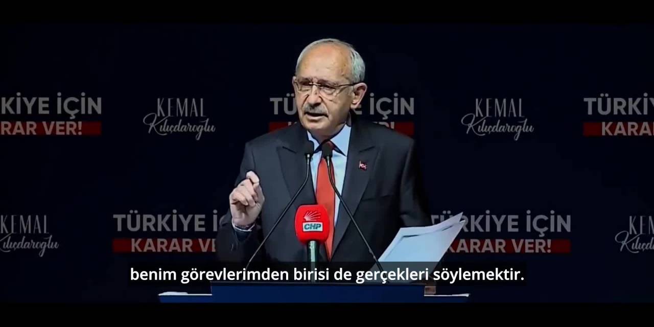 KEMAL KILIÇDAROĞLU'NDAN ERDOĞAN’A: "SEN DEĞİL MİSİN FETÖ’YÜ BESLEYİP BÜYÜTEN"