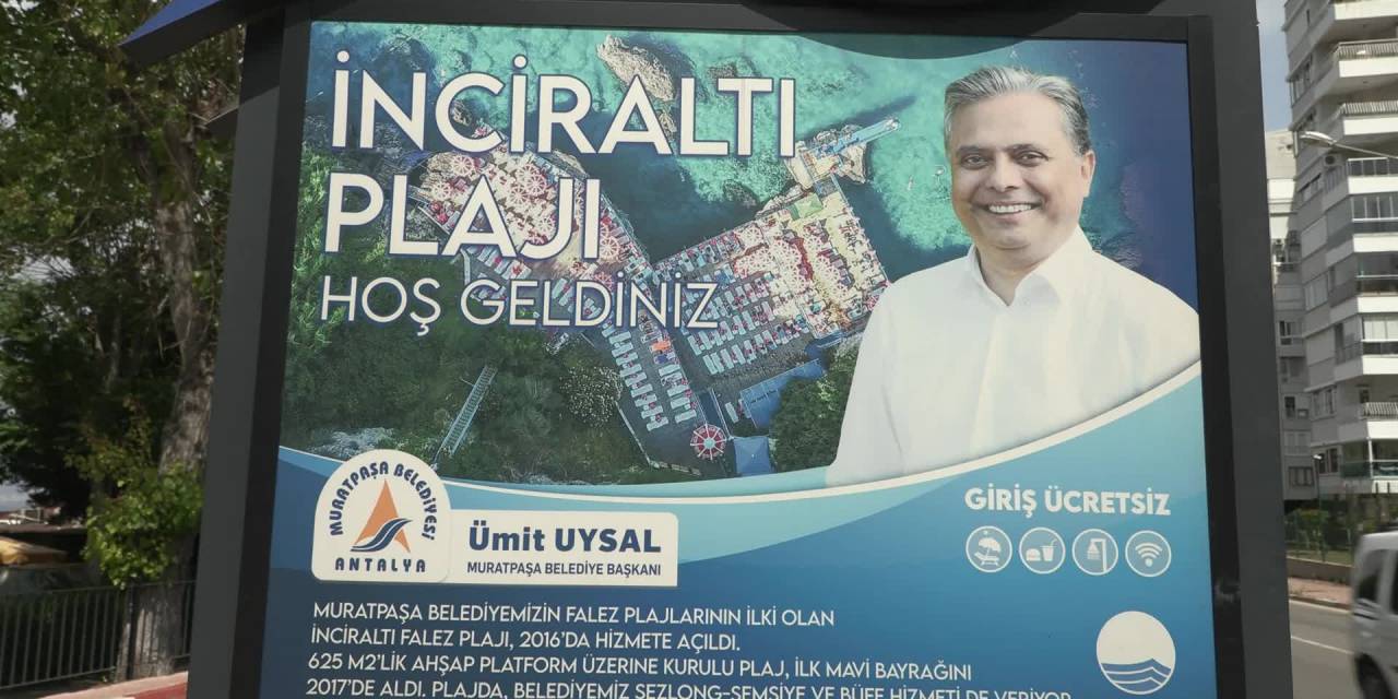 MURATPAŞA'DA PLAJLAR BU YIL DA ÜCRETSİZ