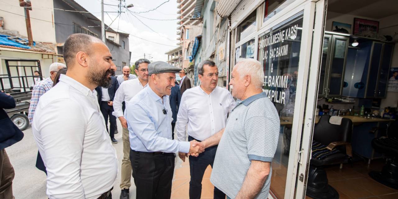 TUNÇ SOYER’DEN KONAK’TA ‘ACİL ÇÖZÜM’ TURU