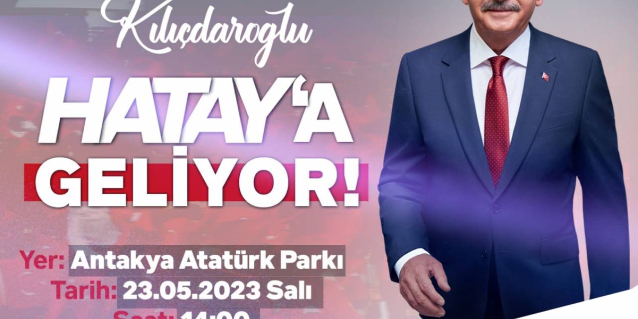 SAMANDAĞ BELEDİYE BAŞKANI ERYILMAZ’DAN KILIÇDAROĞLU'NUN HATAY ZİYARETİNE DAVET