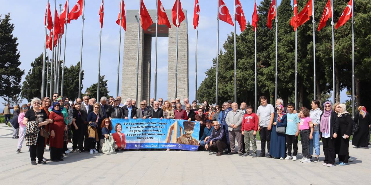 İZMİT BELEDİYESİ'NDEN GAZİLER VE AİLELERİNE ÖZEL ÇANAKKALE-GELİBOLU GEZİSİ