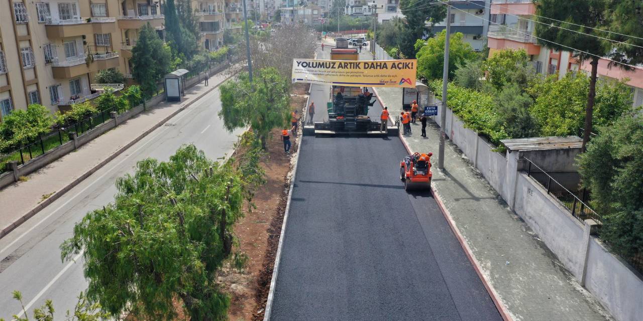 MERSİN BÜYÜKŞEHİR, TOROSLAR’DA YOL VE ASFALT ÇALIŞMALARINI TAMAMLADI