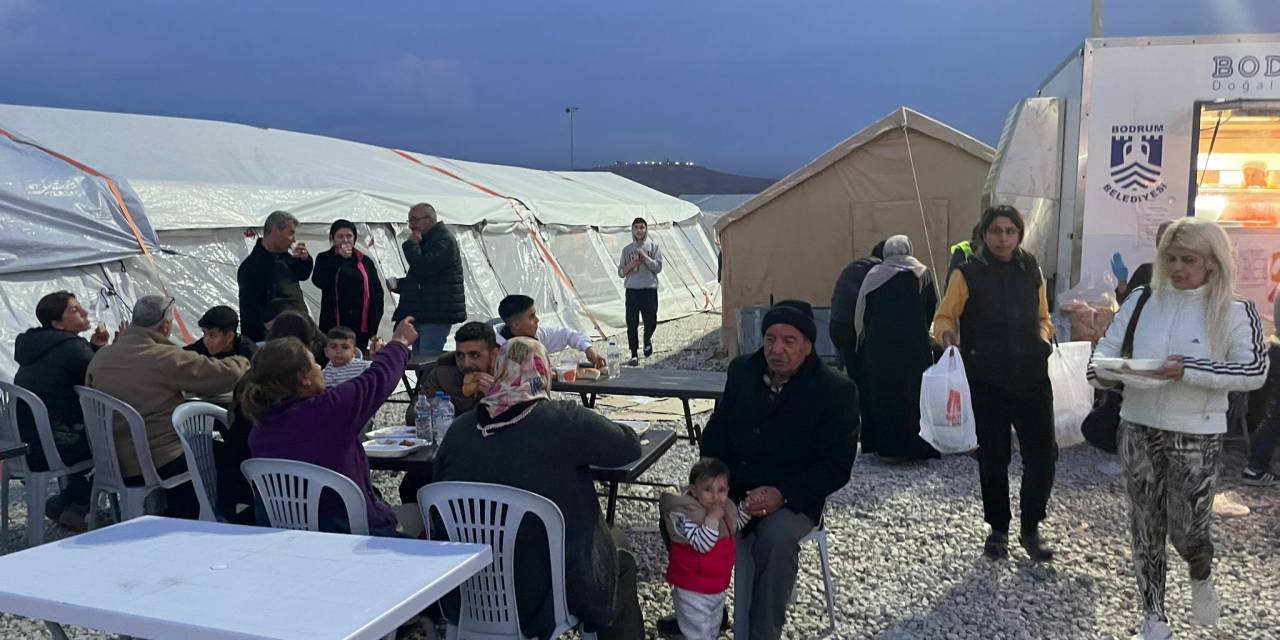 BODRUM BELEDİYESİ’NDEN MALATYA’DA DEPREMZEDELER İÇİN KONTEYNER TERZİHANE